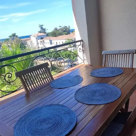 Appt 4-6 Couchages Climatise Avec 2 Piscines Et 200 M Des Plages Et Criques Appartamento Linguizzetta